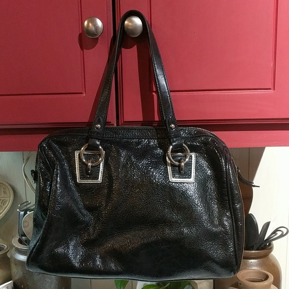 Coach Inlaid C Convertible Signature Satchel - Picture 3 of 8